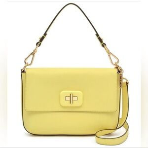 LDT JILL BAGUETTE  LEATHER crossbody & shoulders BAG